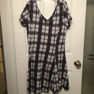 Plaid dress